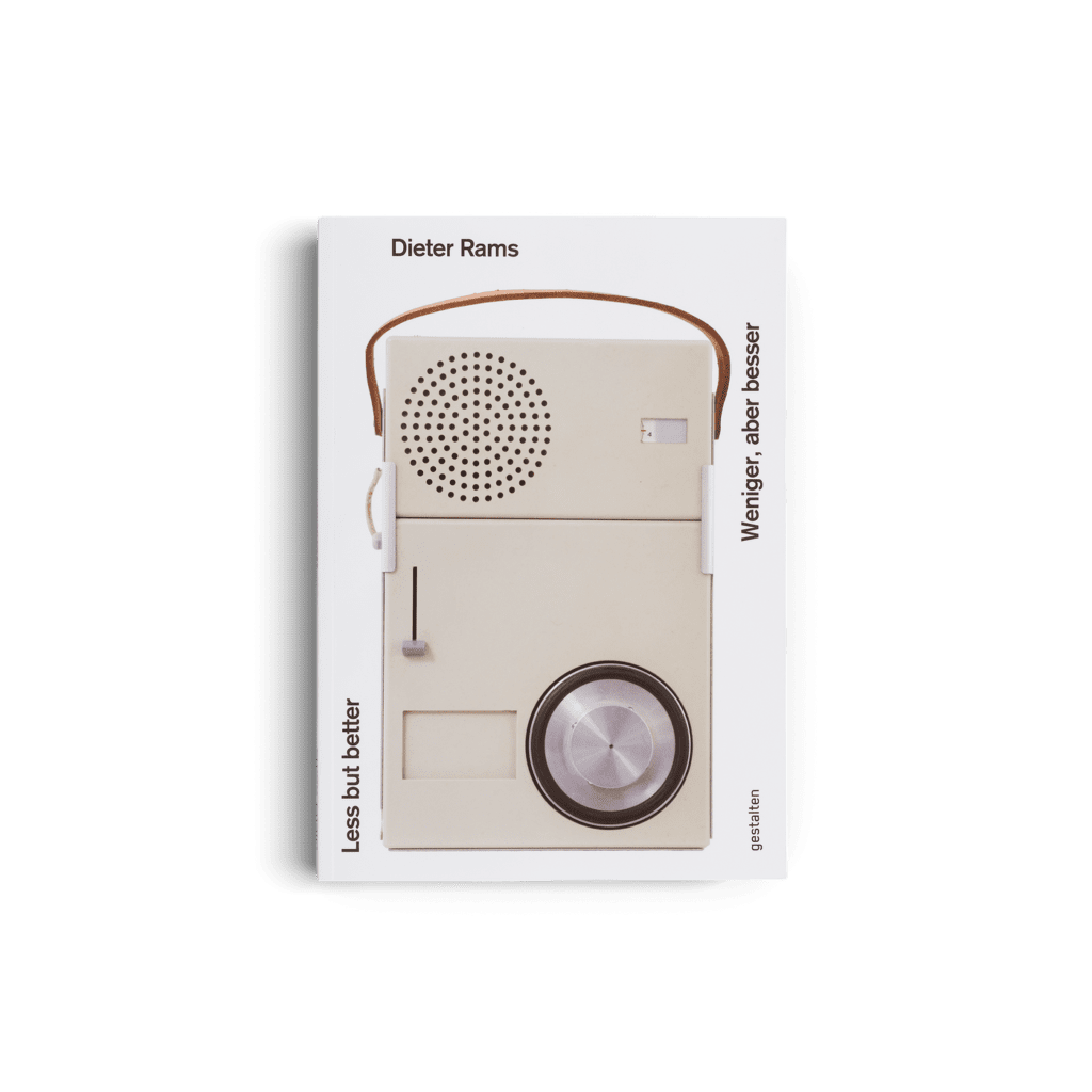 LessButBetter DieterRams gestalten book design braun front 1400x 834684109