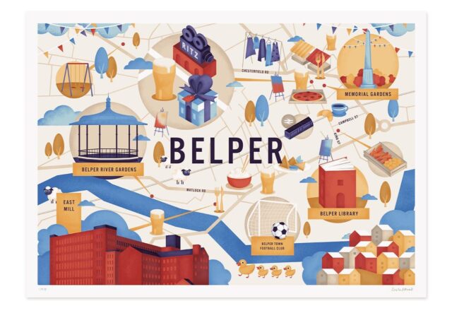 Belper A3 Poster Print