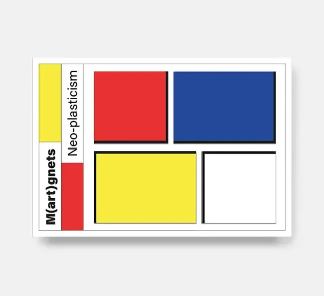 Mondrian magnet