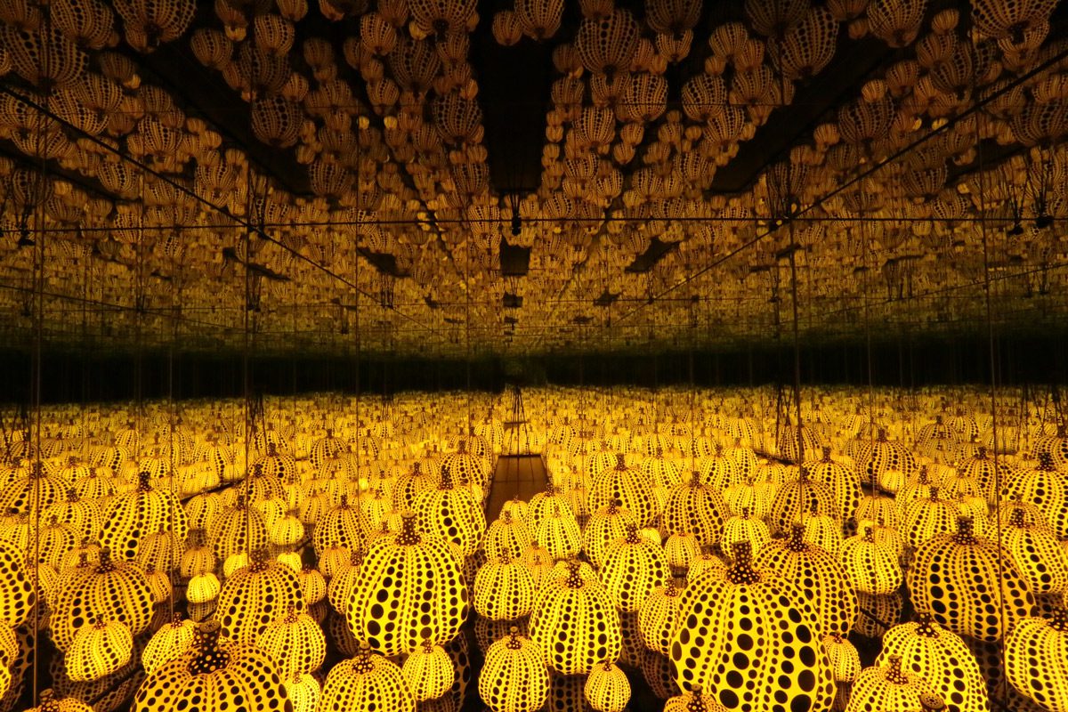 Yayoi Kusama Inifinity Rooms