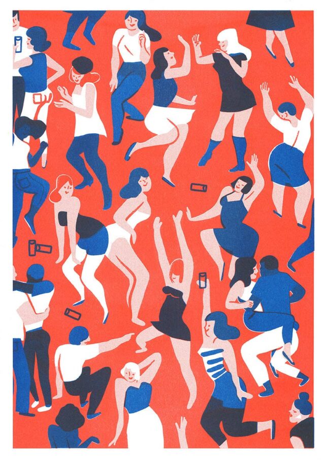 Poster/poster Virginie Morgand Club