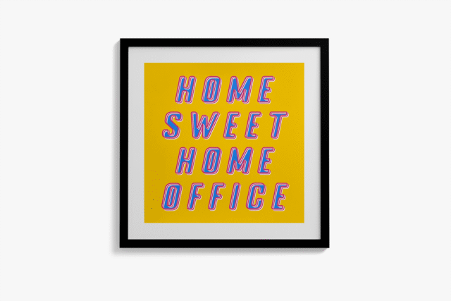 Jesus Saves Ibiza Home Sweet Home Office Digital Print