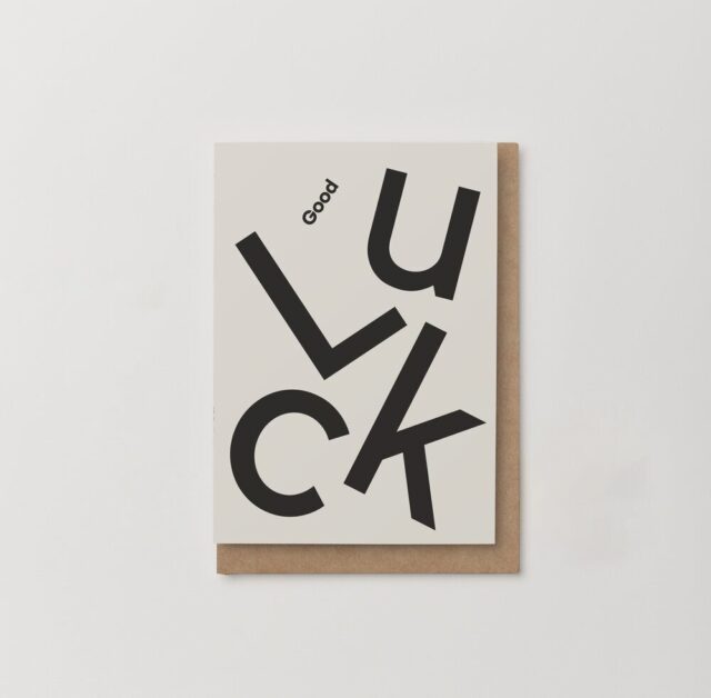 Kinshipped Letters GoodLuck