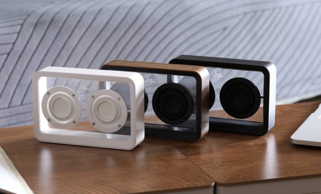 See-through speaker