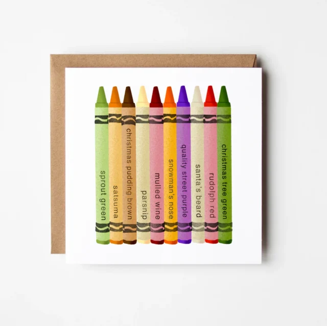 2024 Christmas Crayons