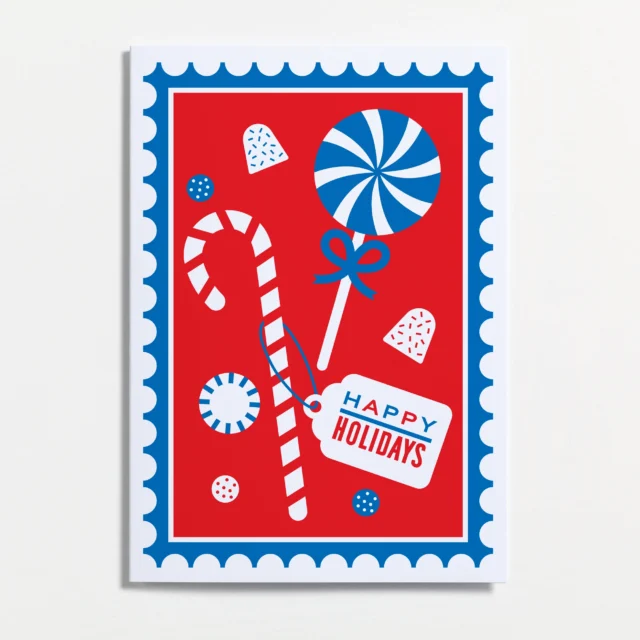 CF CARD HAPPY HOLIDAYS