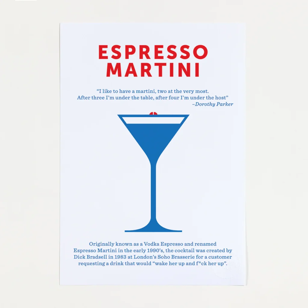 Cripin Finn Espress Martini Print
