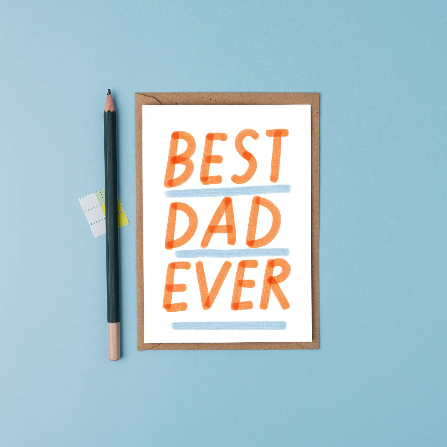 best dad ever fathers day card